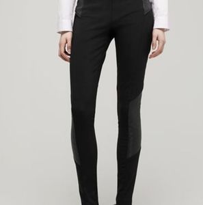 Rag & Bone Black Elettra Leggings